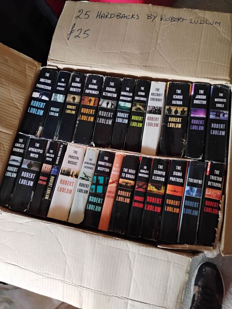 25 books by Robert Ludlum