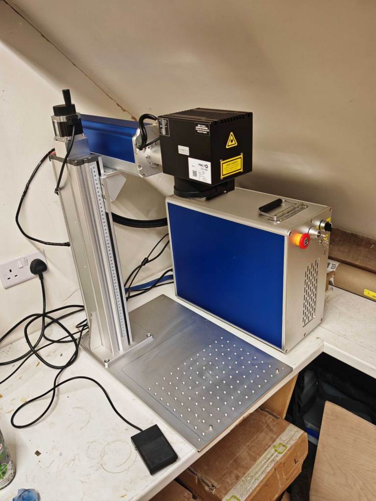 JPT 60W M7 Mopa Fiber Laser with high speed head & autofocus
