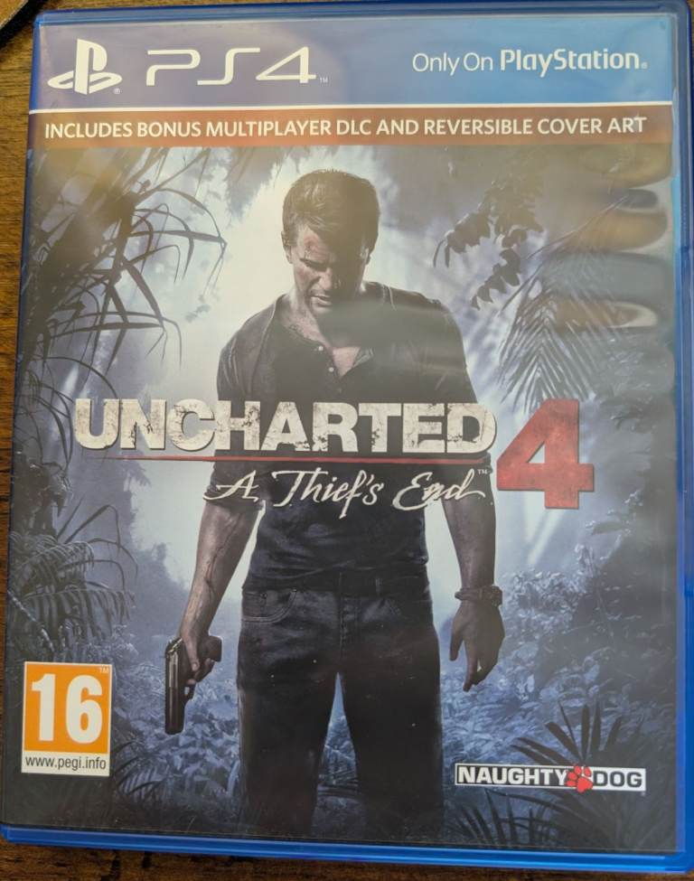 PS4 Game - Uncharted 4: A Thief's End (Playstation 4 Game 2016)