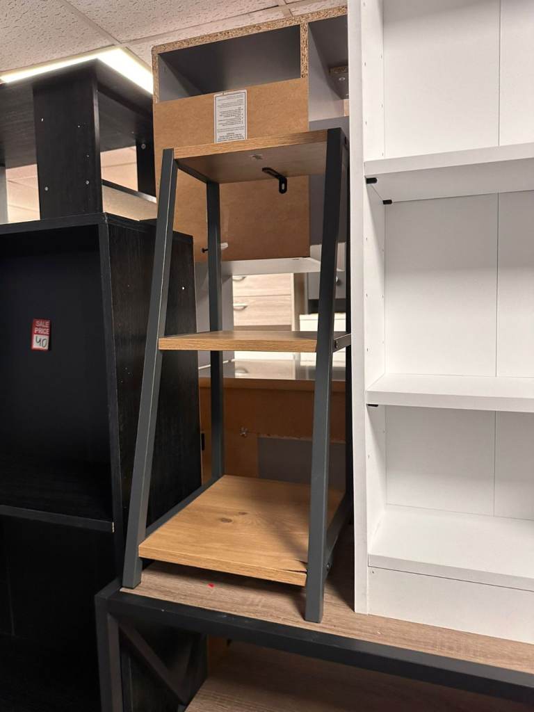 Industrial Style Bookcase / Shelving Unit