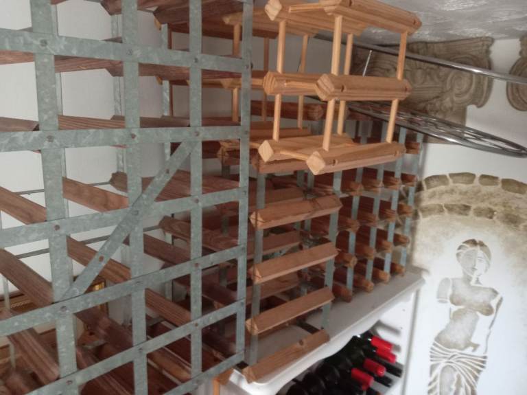 Wooden Wine Racks - Modular Storage for Bottles