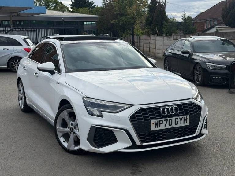 2020 Audi A3 1.0 TFSI 30 S line Saloon 4dr Petrol Manual Euro 6 (s/s) (110 ps) Saloon Petrol Manual