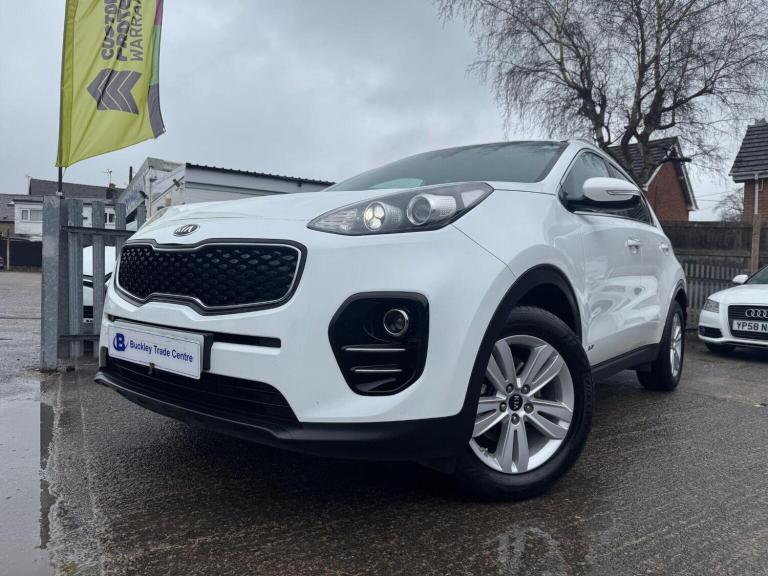 KIA SPORTAGE 2.0 CRDi KX-2 AWD Euro 6 5dr White Manual Diesel 2016