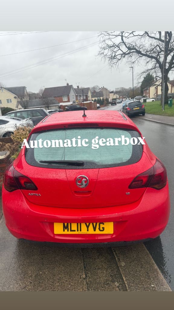 Vauxhall, ASTRA, Hatchback, 2011, Other, 1598 (cc), 5 doors