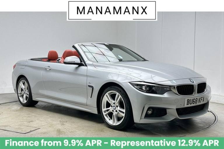 2018 BMW 4 Series 2.0 420d M Sport Convertible 2dr Diesel Manual Euro 6 (s/s) (190 ps) Convertibl...