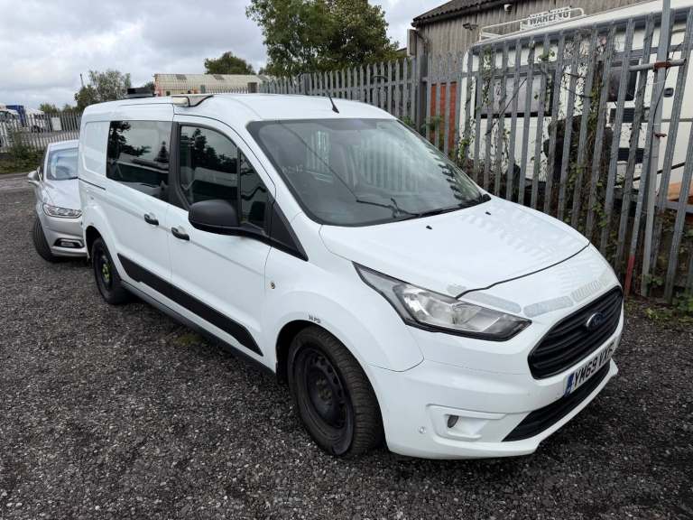 2020 FORD TRANSIT CONNECT TDCI  LWB L2 FACTORY DOUBLE CAB PRICE IS PLUS VAT