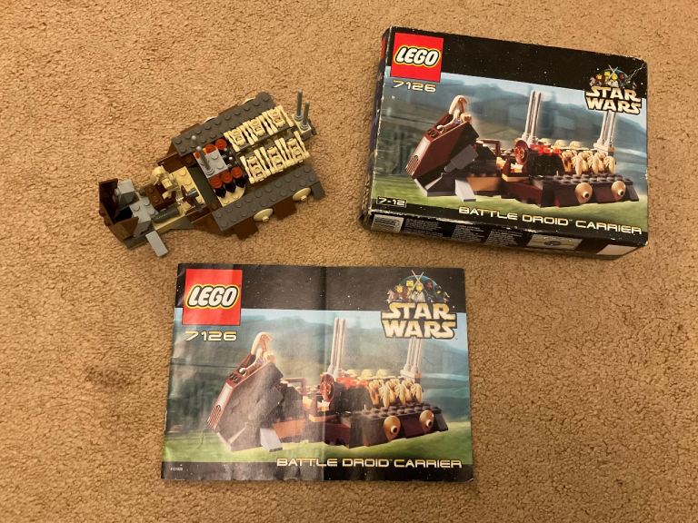 Lego Star Wars Battle Droid Carrier 7126
