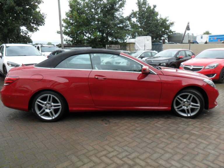 2013 Mercedes-Benz E Class E220 CDI AMG Sport 2dr 7G-Tronic CONVERTIBLE Diesel Automatic