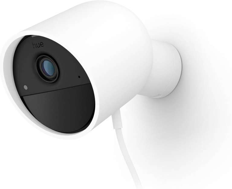 Philips Hue Wired Smart 1080p Security Camera White Indoor or Outdoor NEW SEALED