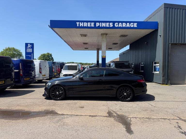 Mercedes-Benz C Class C220d AMG Line 2dr Auto Full Service History Great Spec