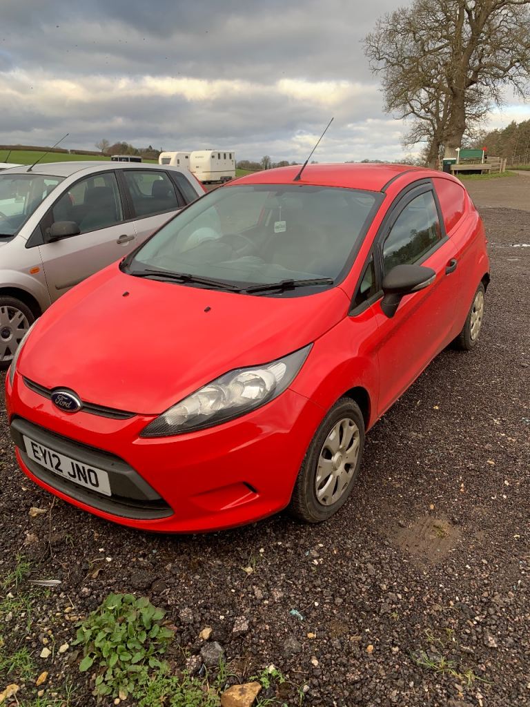 Ford, FIESTA, Car Derived Van, 2012, Manual, 1560 (cc)