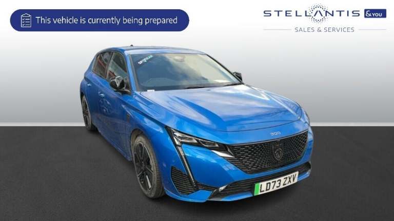 2023 Peugeot 308 54kWh GT Hatchback 5dr Electric Auto (156 ps) Hatchback Electric Automatic