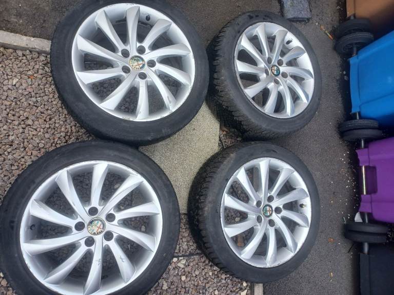 5x110 17" Alfa Romeo Giulietta Veloce alloys