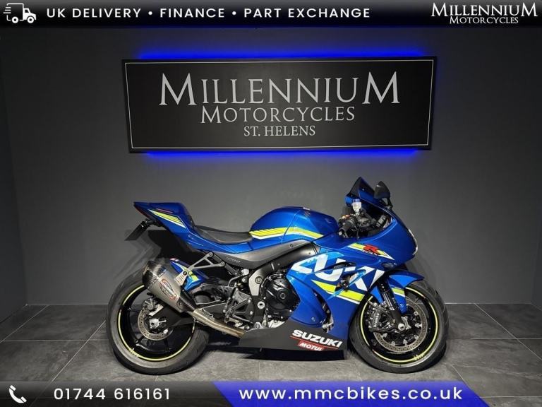 2017 SUZUKI GSXR 1000 SUPER SPORTS BIKE WITH LOTS OF EXTRAS INCLUDING EXHAUST