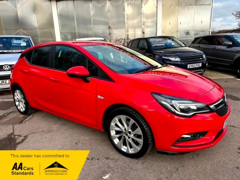 Vauxhall Astra DESIGN ECOTEC S/S-1 FORMER OWNER, SERVICE HISTORY, STOP/START