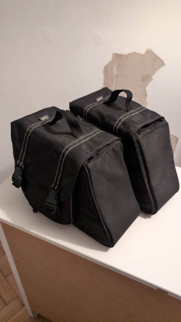 Triumph motorbike panniers