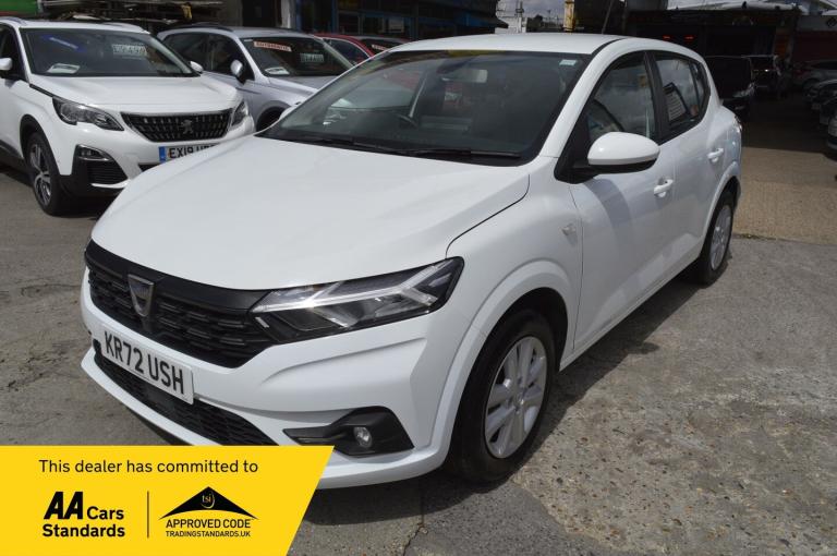 2022 Dacia Sandero 1.0 TCe Comfort 5dr CVT 2022 PETRO AUTO ONE OWNER  HATCHBACK Petrol Automatic