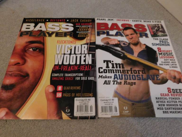 Bass Player magazine - USA 2003 - 2 mags