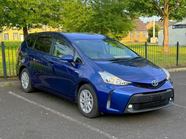 2015 Toyota Prius Plus Alpha 1.8L Petrol Hybrid Electric Auto 7 Seater MPV Blue ULEZ FREE