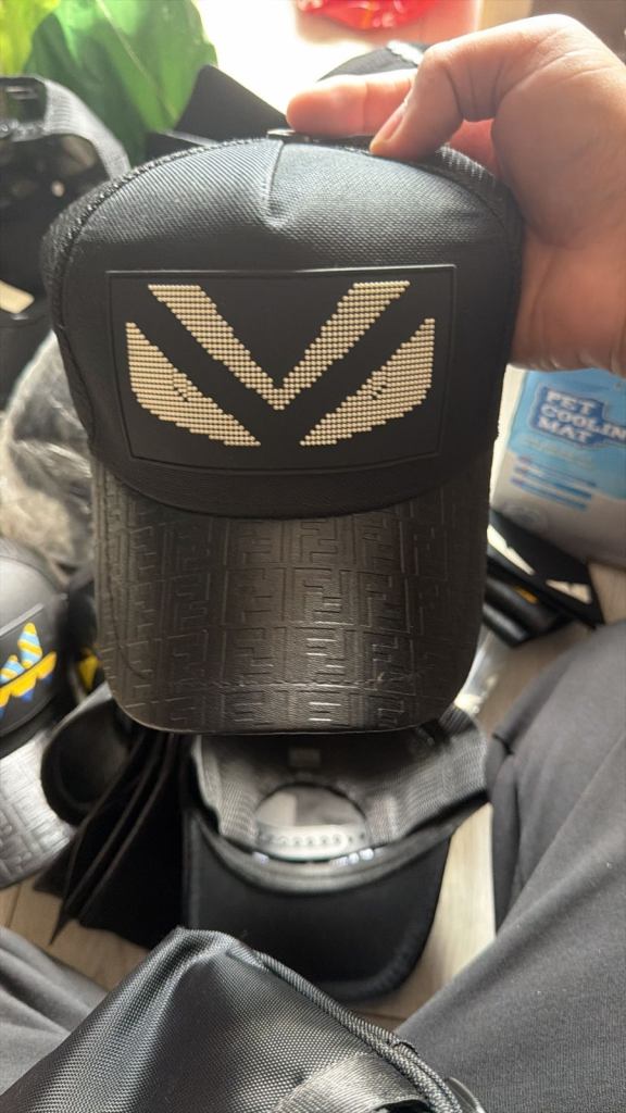 Men’s caps £20 each 