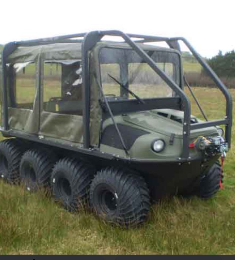 ARGOCAT 8X8 ATV UTILITY VEHICLE ALL TERRAIN VEHICLE HIRE