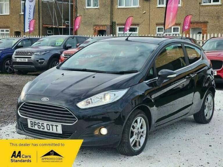 2015 Ford Fiesta 1.25 Zetec Euro 6 3dr HATCHBACK Petrol Manual