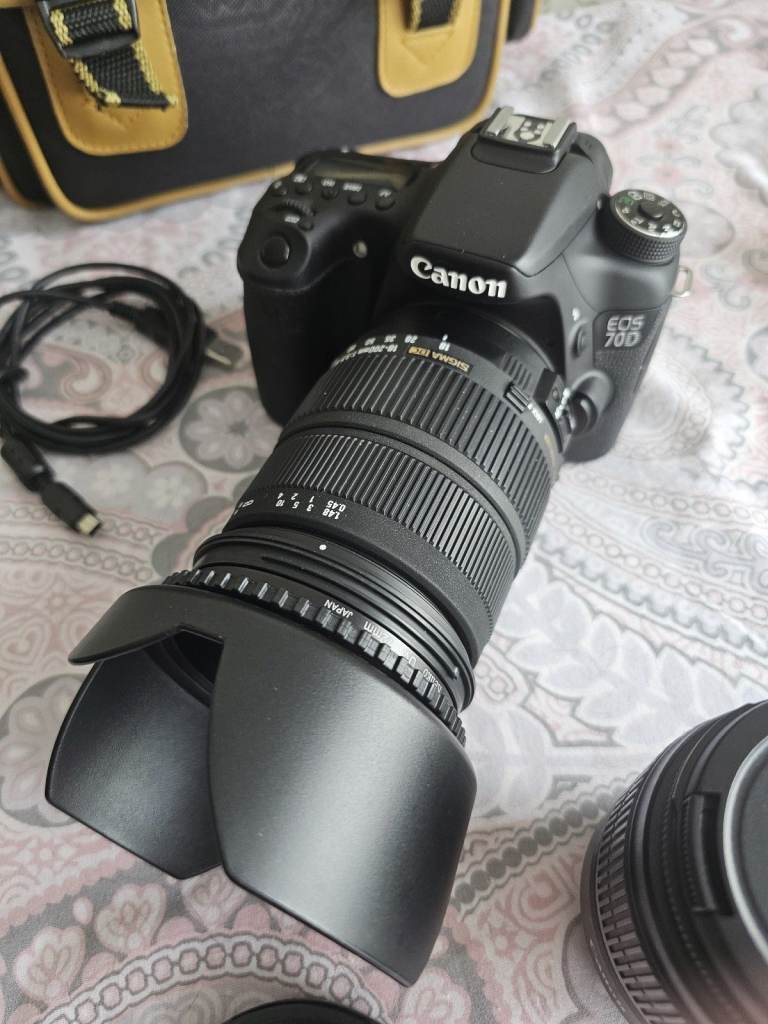 Canon EOS 700D DSLR Camera with Lens and Bag – Good Condition