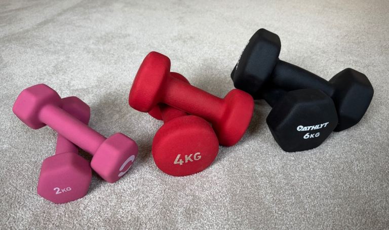 image for 2kg, 4kg and 6kg Dumbbells
