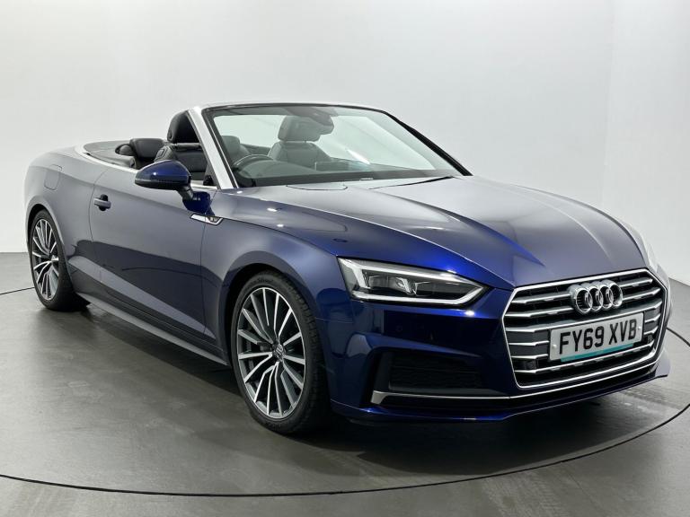 2019 Audi A5 Cabriolet 2.0 TDI 40 S line S Tronic Euro 6 (s/s) 2dr CONVERTIBLE Diesel Automatic