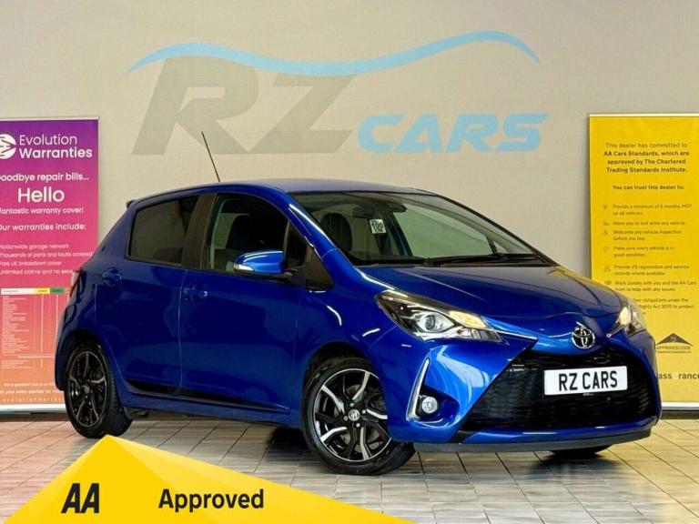 2017 Toyota Yaris 1.5 VVT-i Design Hatchback 5dr Petrol Manual Euro 6 (111 ps) FREE 6 MONTHS  Hat...