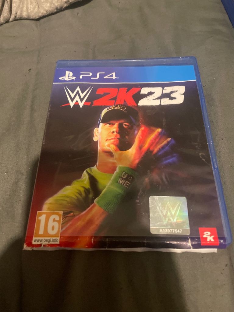 WWE 2K23 and WWE 2k24 ps4 – Good Condition