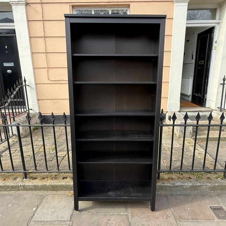 FREE DELIVERY IKEA HEMNES Bookcase, black-brown, in good condition.