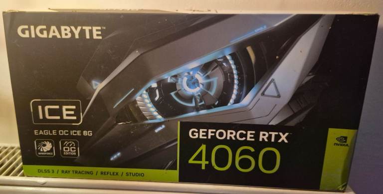 For Sale...Gigabyte Geforce RTX4060 Eagle OC Ice