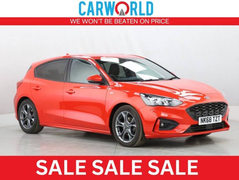 2018 Ford Focus 1.0 EcoBoost 125 ST-Line 5dr HATCHBACK PETROL Manual