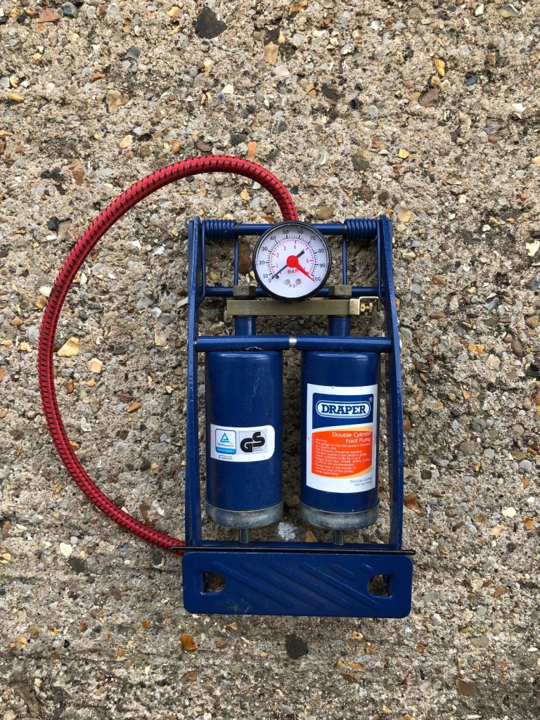 image for Twin barrel foot pump 