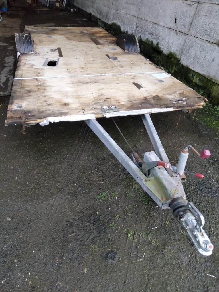 Caravan chassis trailer project 