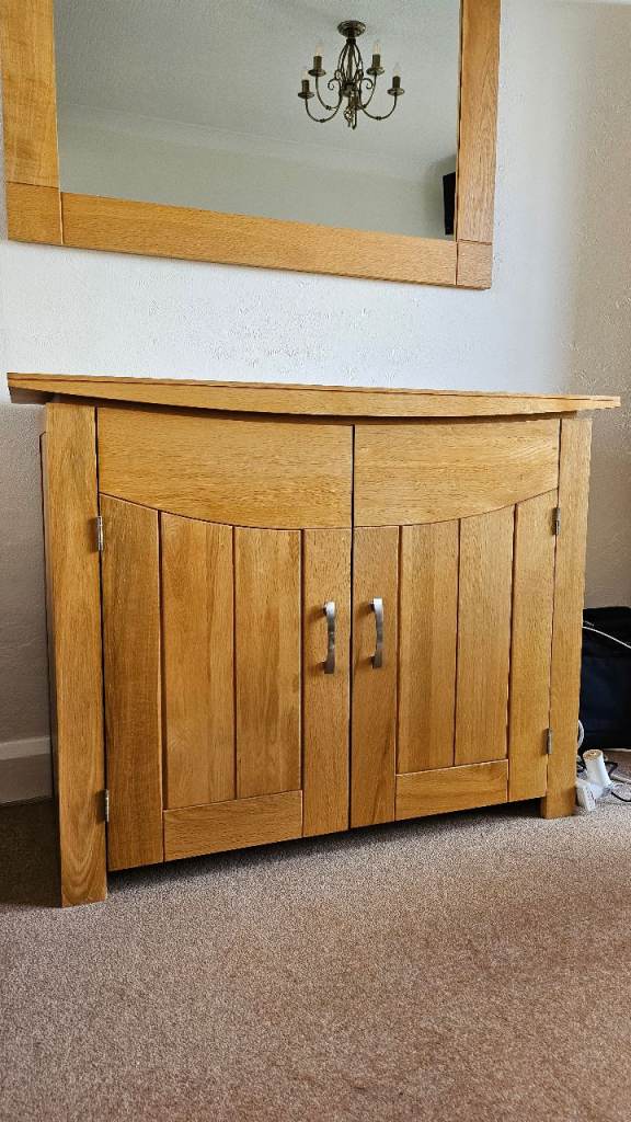 Oak Furnitureland Small Sideboard - Quick Sale!