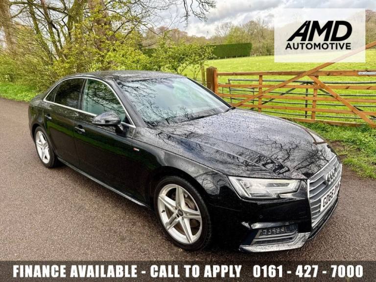2016 Audi A4 2.0 TDI S line Saloon 4dr Diesel S Tronic Euro 6 (s/s) (150 ps) Saloon Diesel Automatic