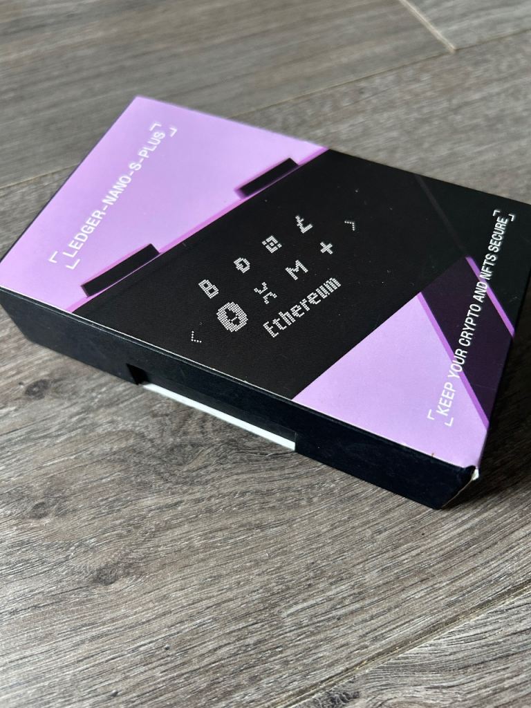 Ledger Nano S Plus Hardware Crypto Wallet – Boxed – £30
