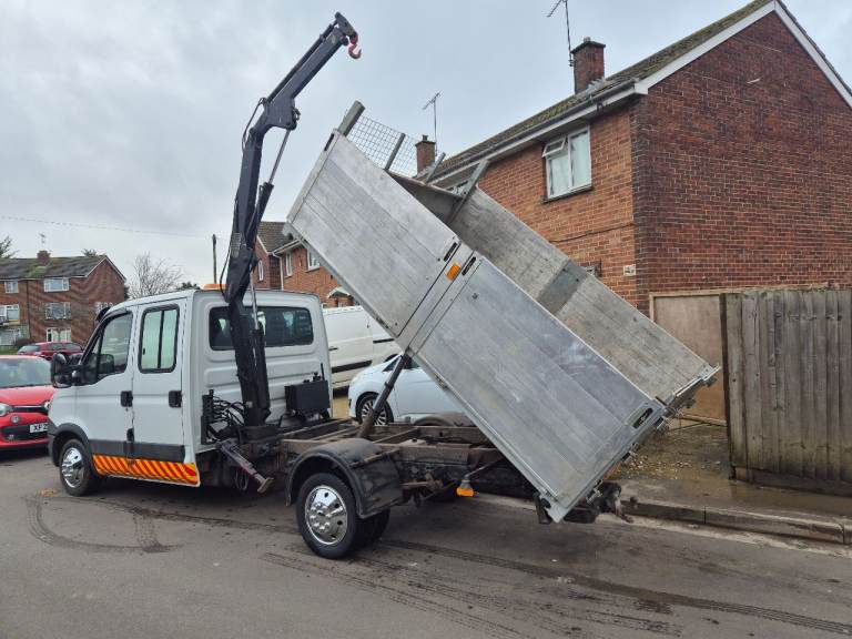 Iveco daily with hiab and tipper 