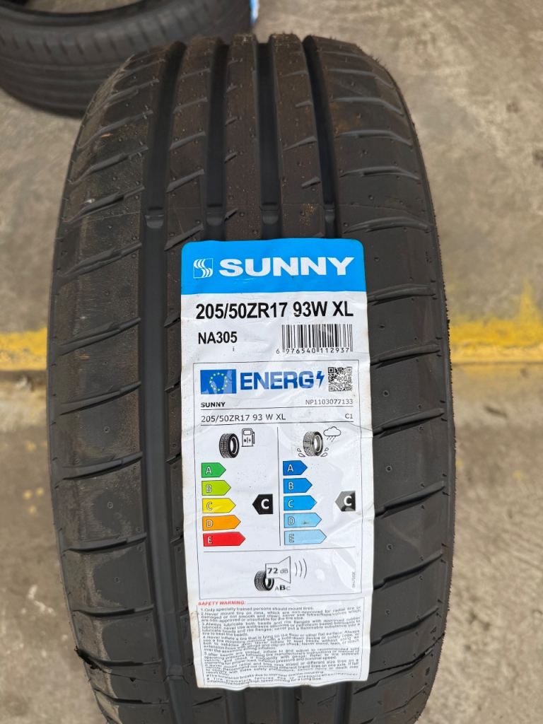 New tyres 205 50 17 