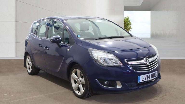 VAUXHALL MERIVA 1.4i Tech Line Euro 6 5dr (blue) 2014
