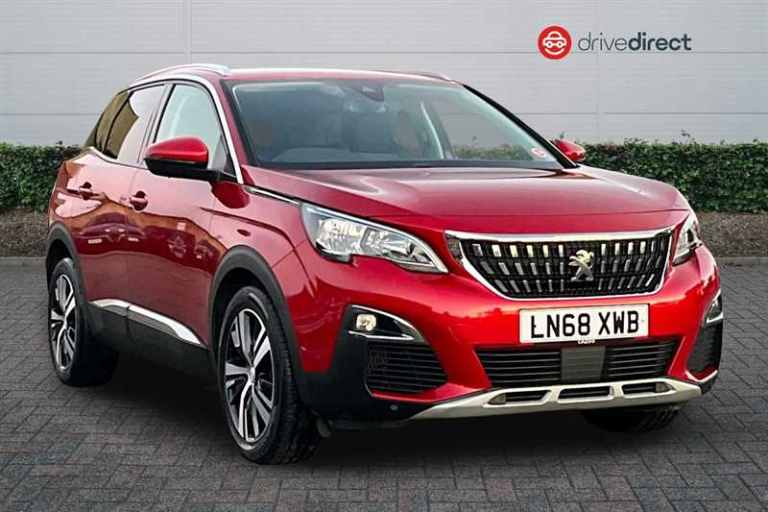image for 2018 Peugeot 3008 1.5 BlueHDi Allure SUV 5dr Diesel Manual Euro 6 (s/s) (130 ps) SUV Diesel Manual