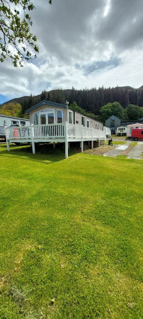 Loch Earn Caravan Park - Static - Bordeaux 3 Bed with Decking & 2026 Site Fees