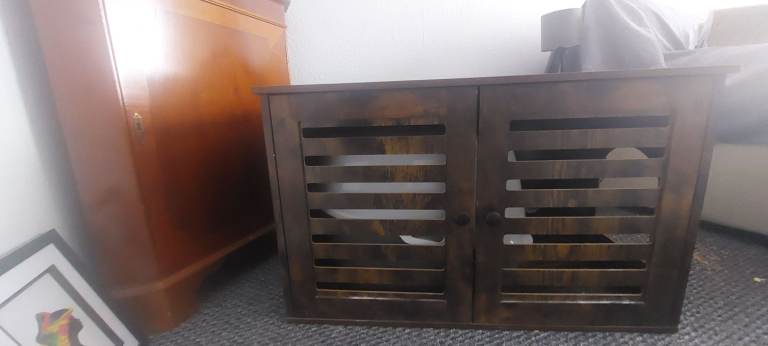 Cat litter cuboard 