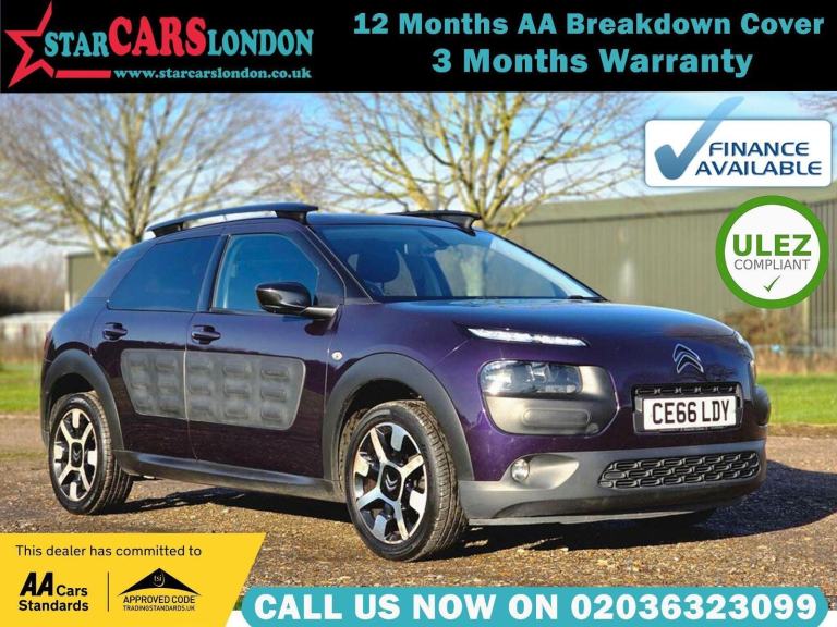 2017 Citroen C4 Cactus 1.2 PureTech Flair ETG5 Euro 6 (s/s) 5dr HATCHBACK Petrol