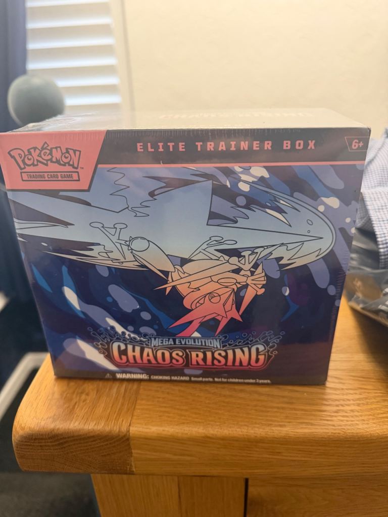 Pokemon Chaos Rising Elite Trainer Box – Brand New, Sealed, £100.00 for ...
