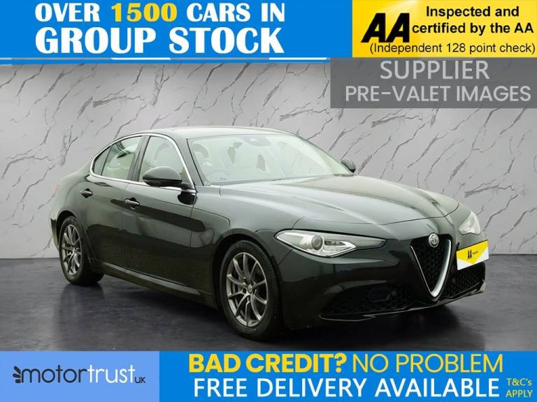2017 Alfa Romeo Giulia 2.0T Super Saloon 4dr Petrol Auto Euro 6 (s/s) (200 ps) F/S/H X9! 1 FORMER...