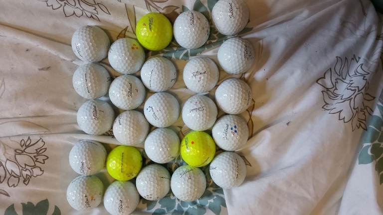 Titilest prov1 X golf balls 