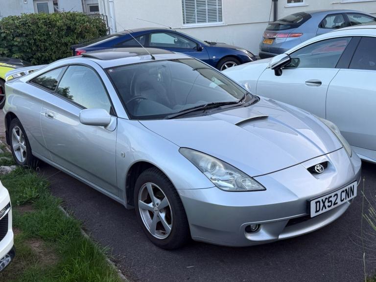 2002 Toyota Celica 1.8 VVTi 3dr Coupe Low Miles Sunroof Leathers Top Spec 80k